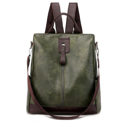 Maria | Stylish Leather Backpack with Generous Storage Space