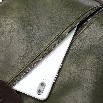 Maria | Stylish Leather Backpack with Generous Storage Space