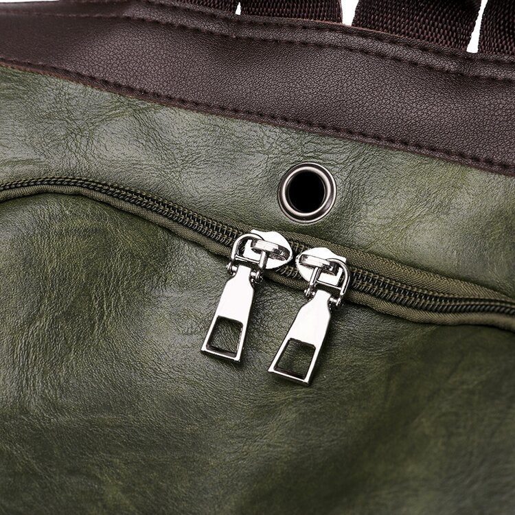 Maria | Stylish Leather Backpack with Generous Storage Space