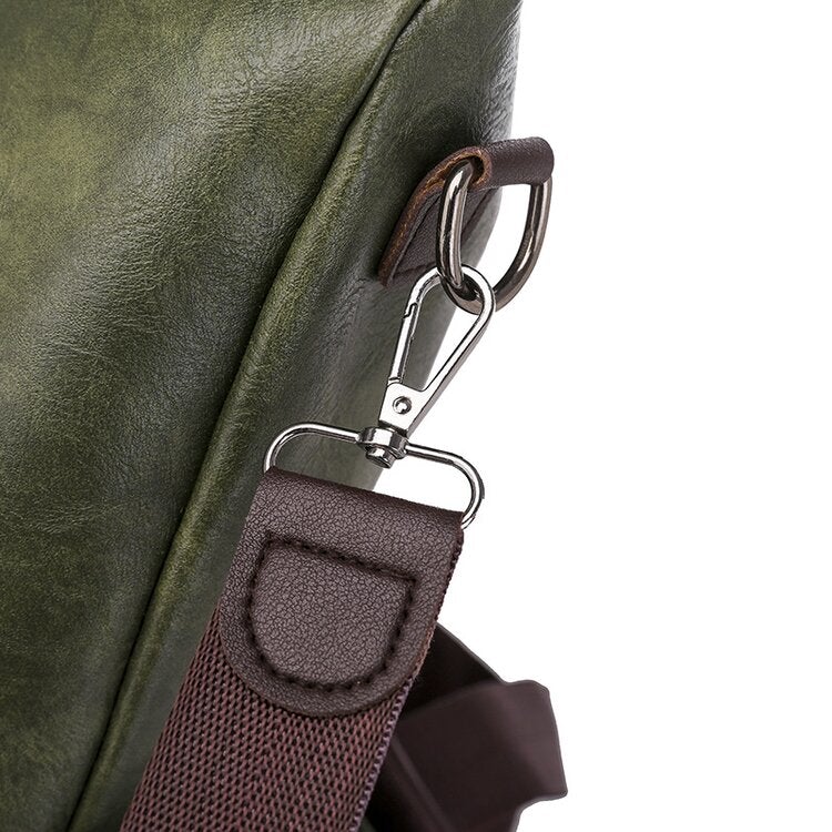 Maria | Stylish Leather Backpack with Generous Storage Space