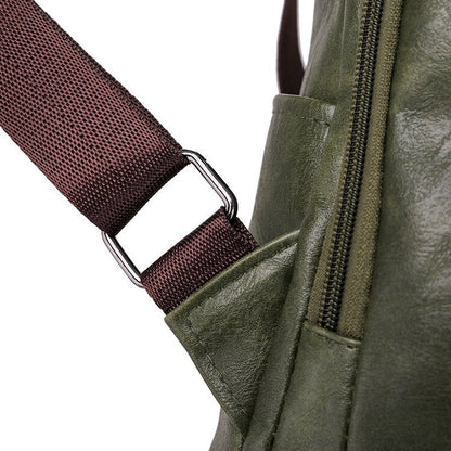 Maria | Stylish Leather Backpack with Generous Storage Space