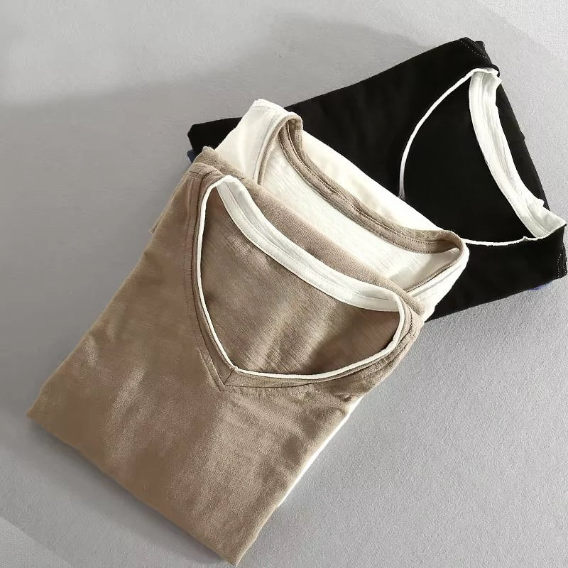 Relaxed Fit Long Sleeve Cotton Shirt