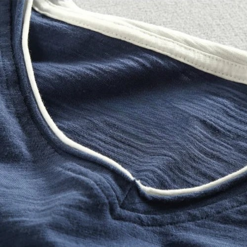 Relaxed Fit Long Sleeve Cotton Shirt