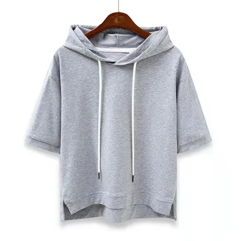 Élan Short Sleeve Pullover Hoodie
