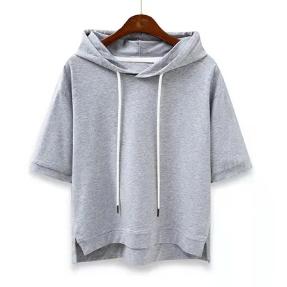 Élan Short Sleeve Pullover Hoodie