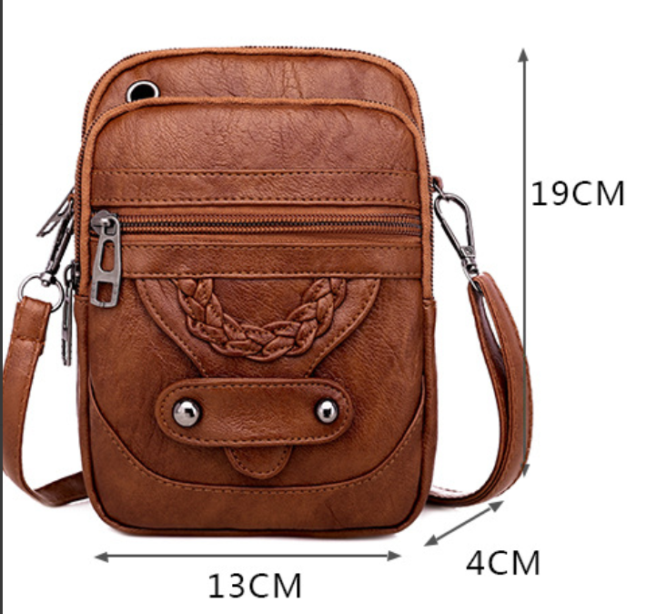 Carice - Classic Leather Handbag