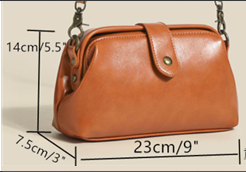 Ivy - Compact Leather Crossbody Bag
