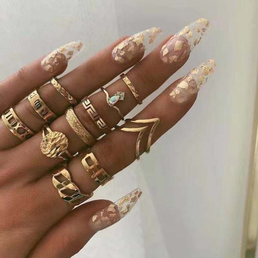 Exclusive Premium Set of 8 to 12 Rings