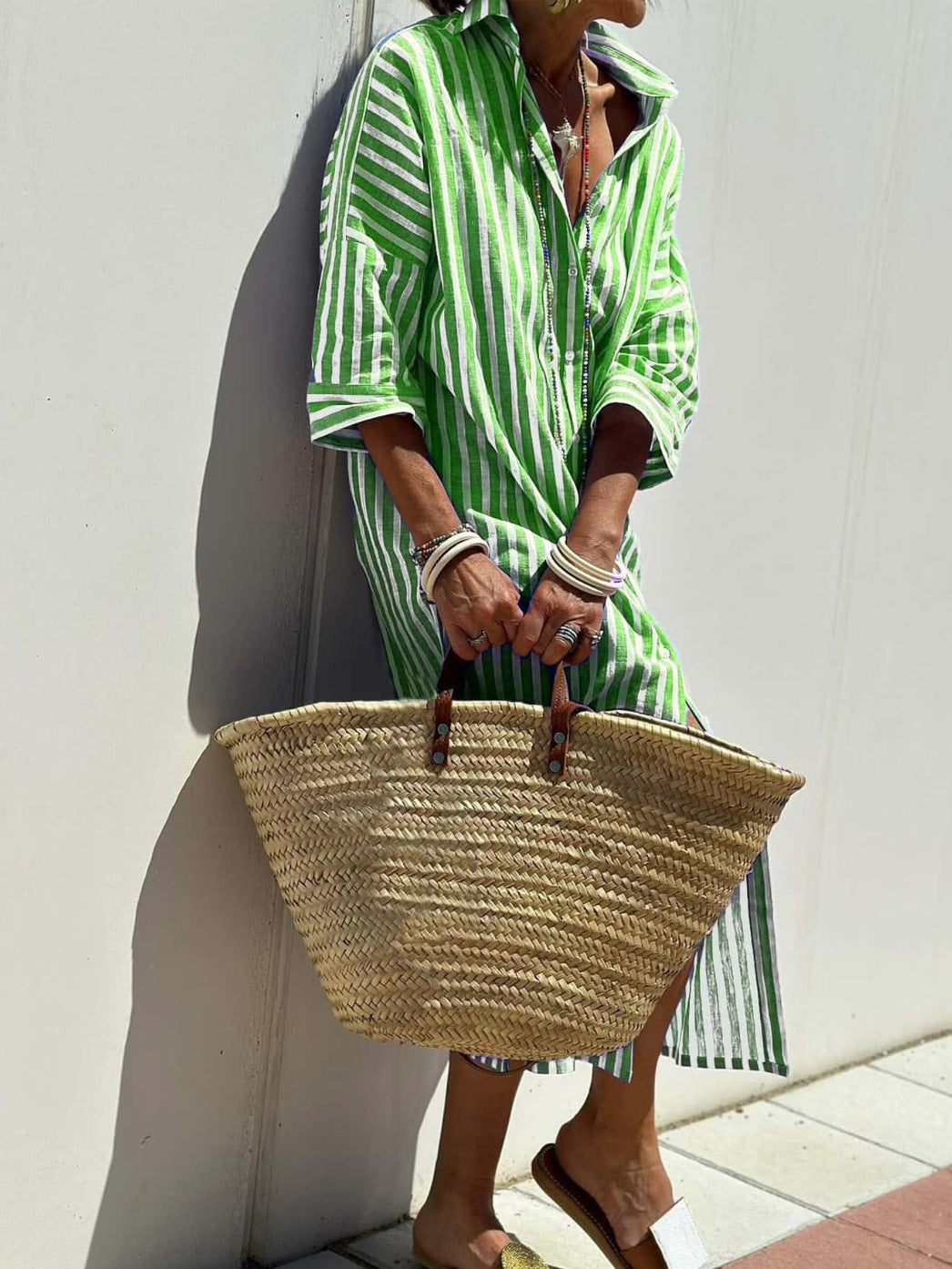 Ava™ Urban Stripes Easygoing Dress