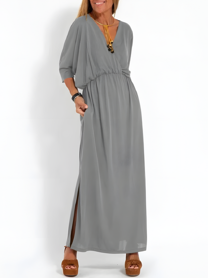 Timeless Elegance: Global Allure Maxi Dress