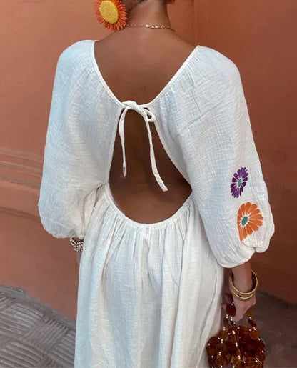 Maeann™ | Elegant Embroidered Dress