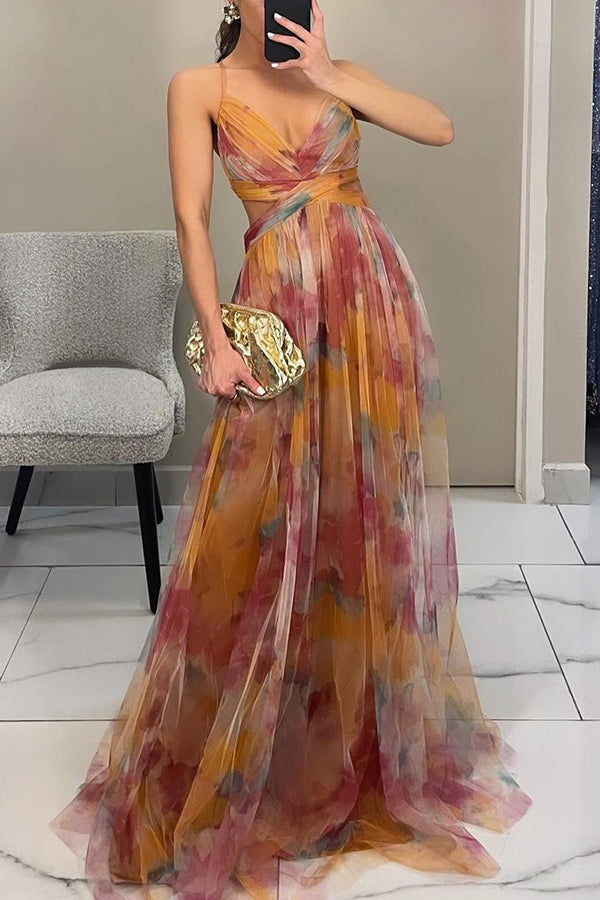 Florence – Enchanted Garden Maxi Dress