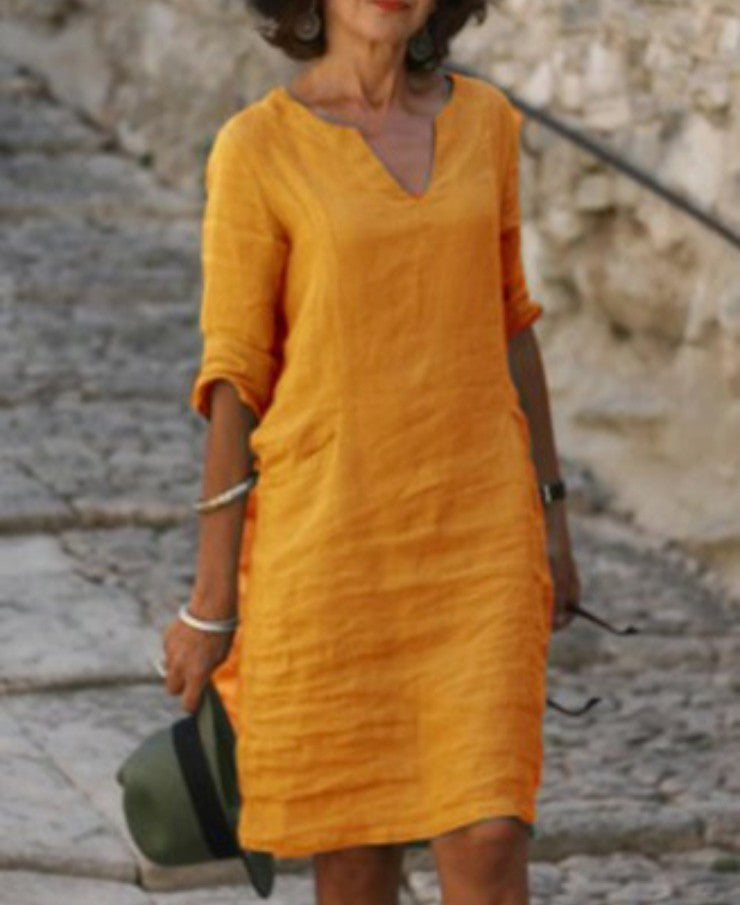 Chloe's™ Graceful Minimalist Dress