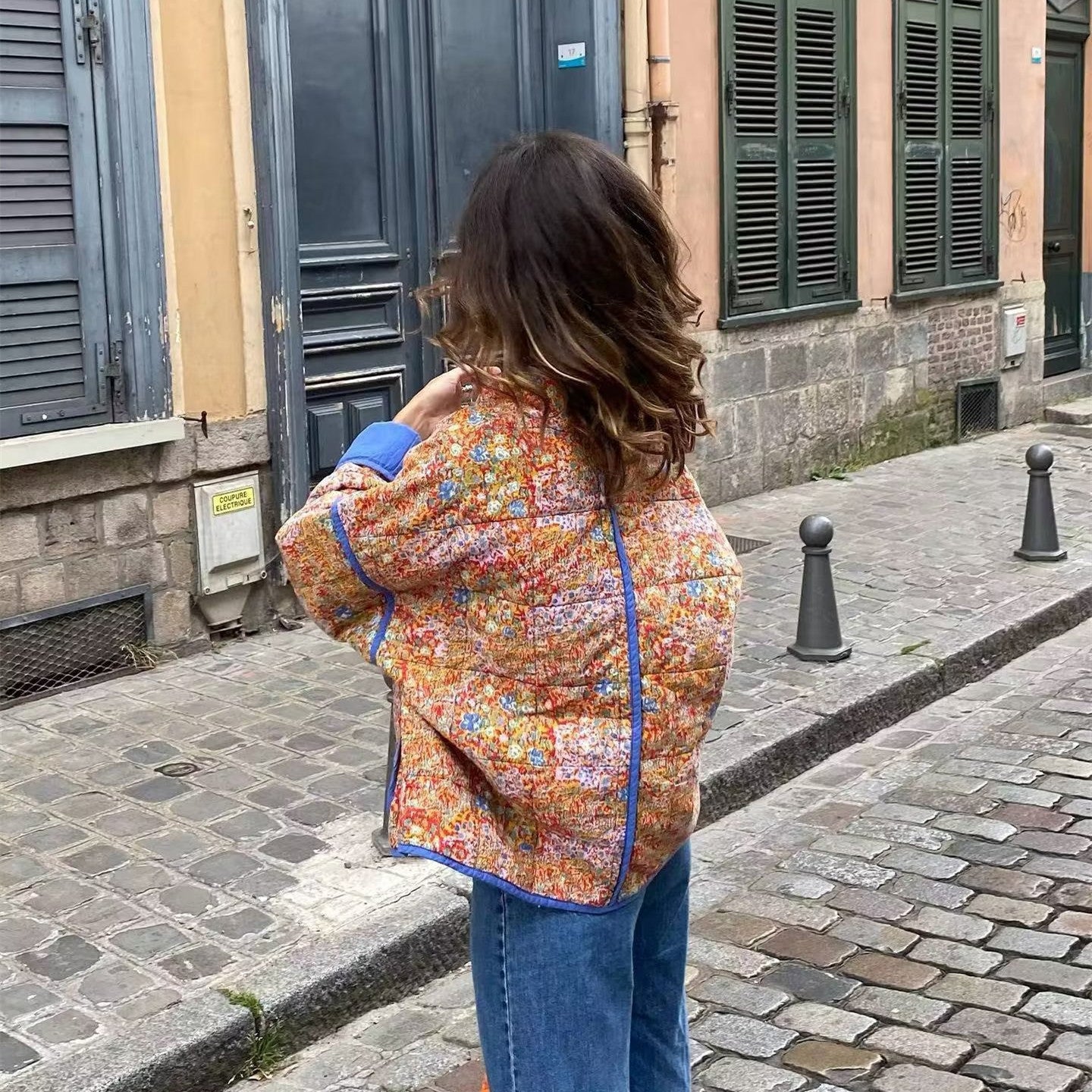 Isabella™ - Classic Floral Vintage Coat