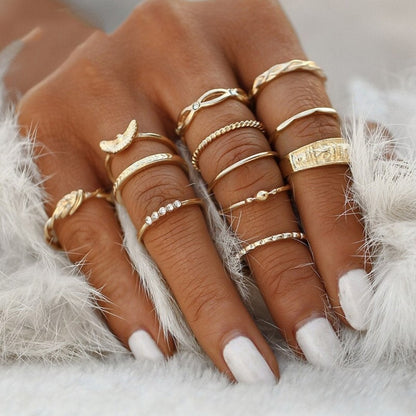 Exclusive Premium Set of 8 to 12 Rings