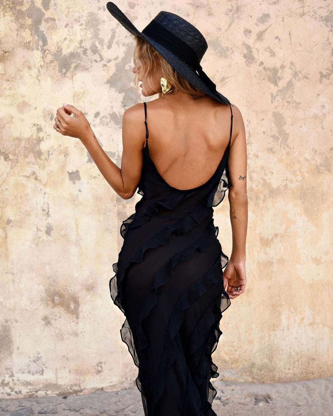 Ruffled Dress by Mara