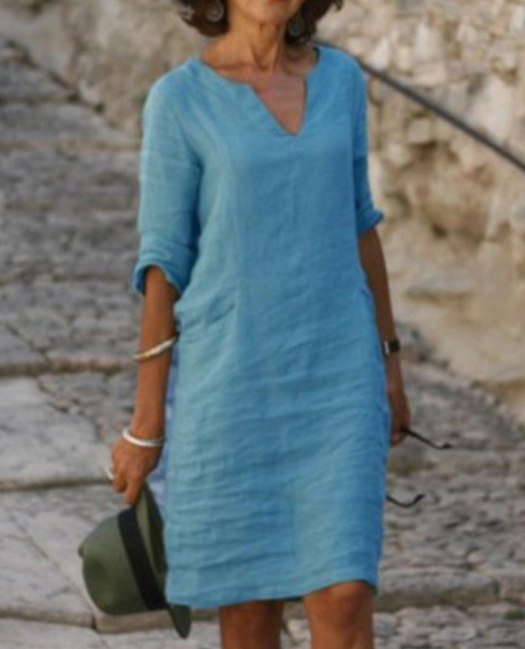 Chloe's™ Graceful Minimalist Dress