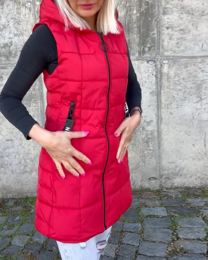 Nova™ - Quilted Hooded Vest for Urban Style