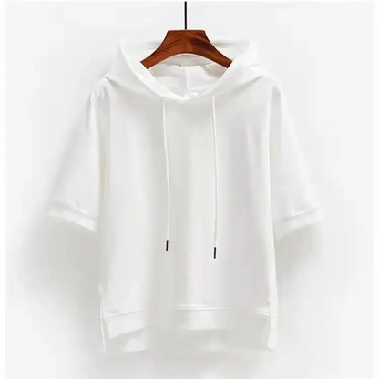 Élan Short Sleeve Pullover Hoodie