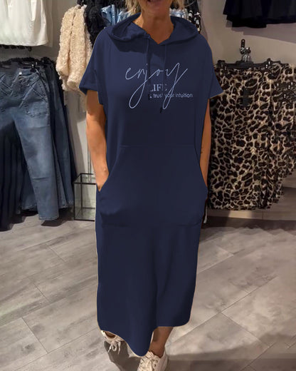 Serenity Hoodie Dress by Sophie