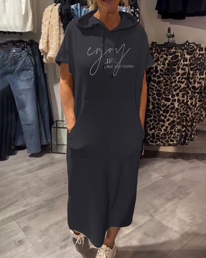 Serenity Hoodie Dress by Sophie