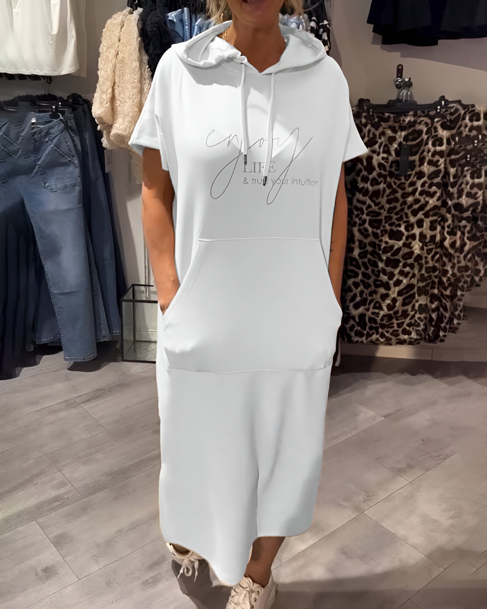 Serenity Hoodie Dress by Sophie