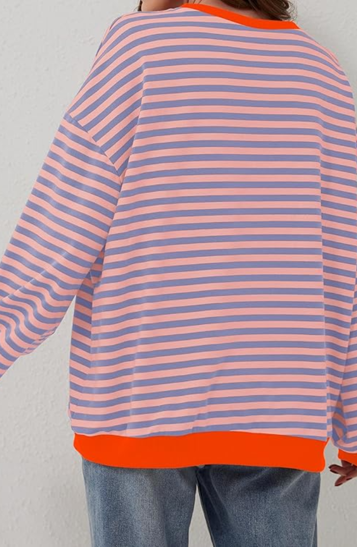 Luna™ Casual Striped Pullover
