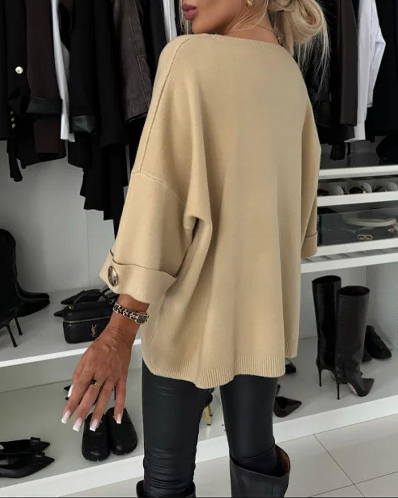 Valencia™ – Elegant Knit Blouse