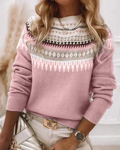 Hazel™ - Nordic Dream Knit Sweater