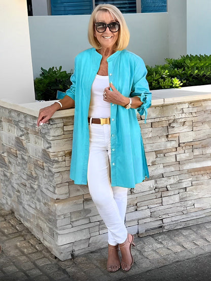 Lucia™ - Classic Button-Up Tunic