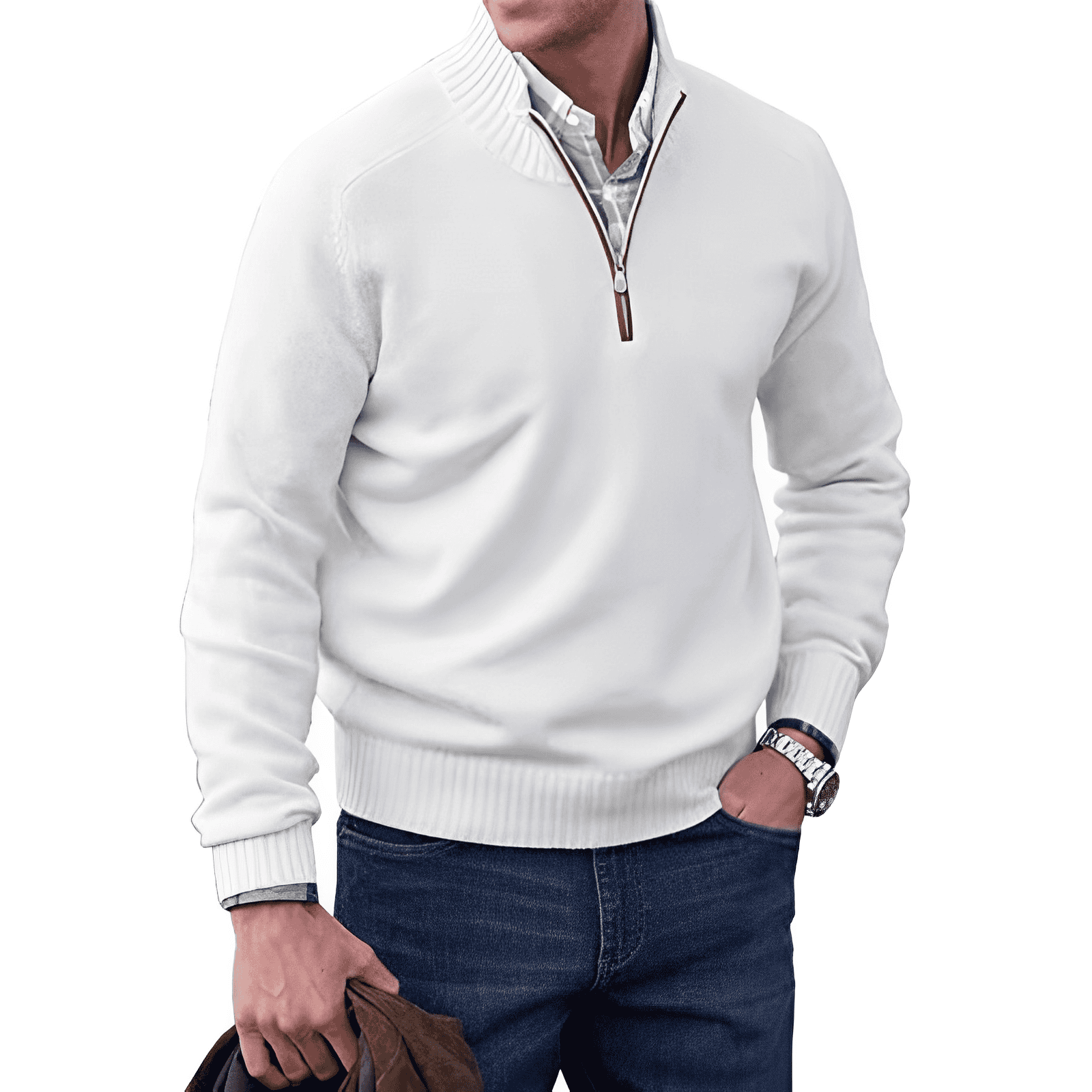 Vincent™ | Chic Zip-Up Pullover