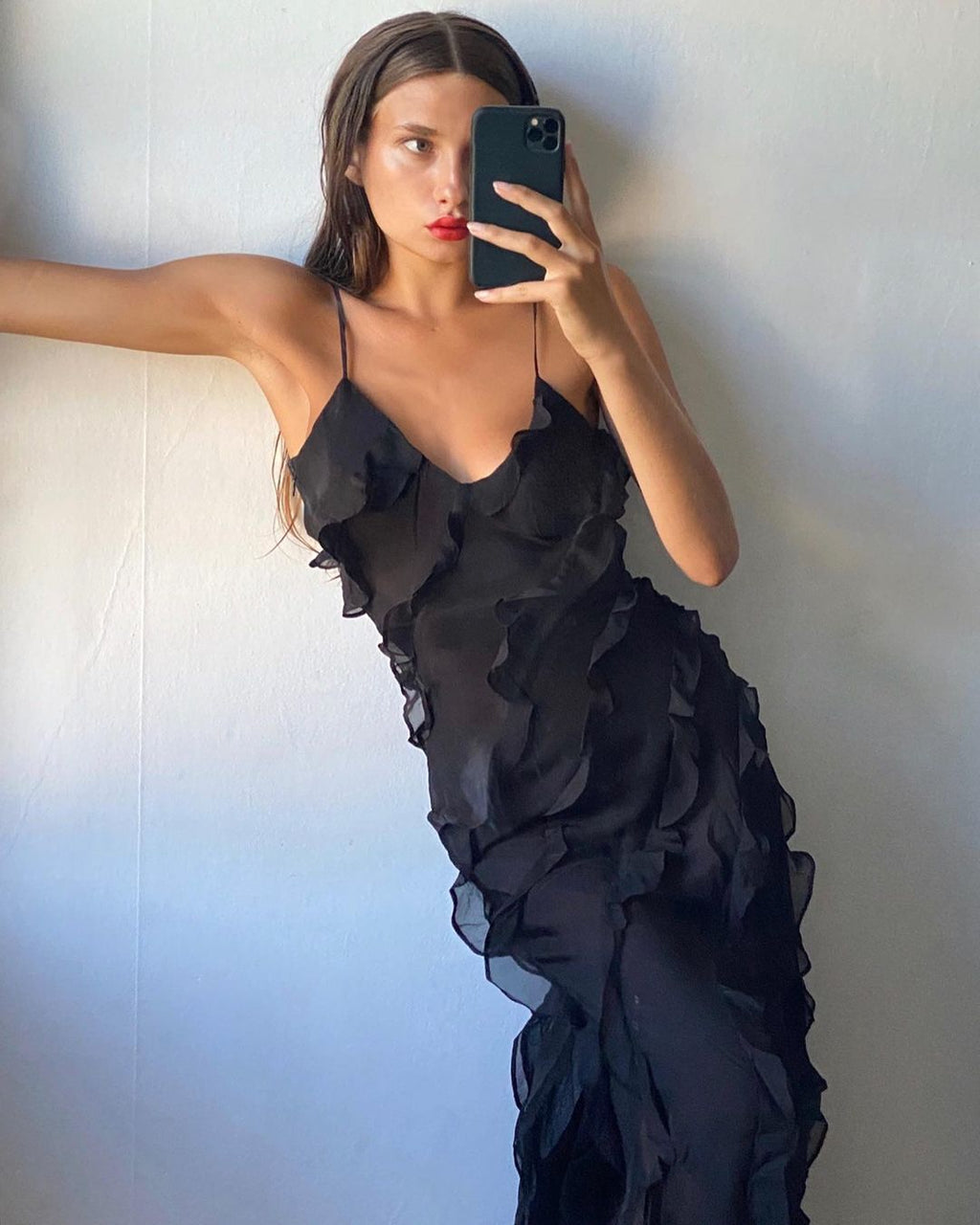 Ruffled Dress by Mara