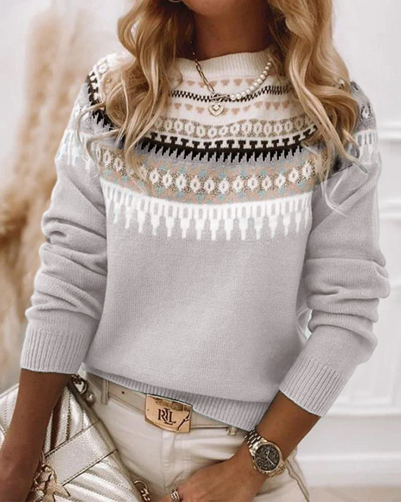 Hazel™ - Nordic Dream Knit Sweater