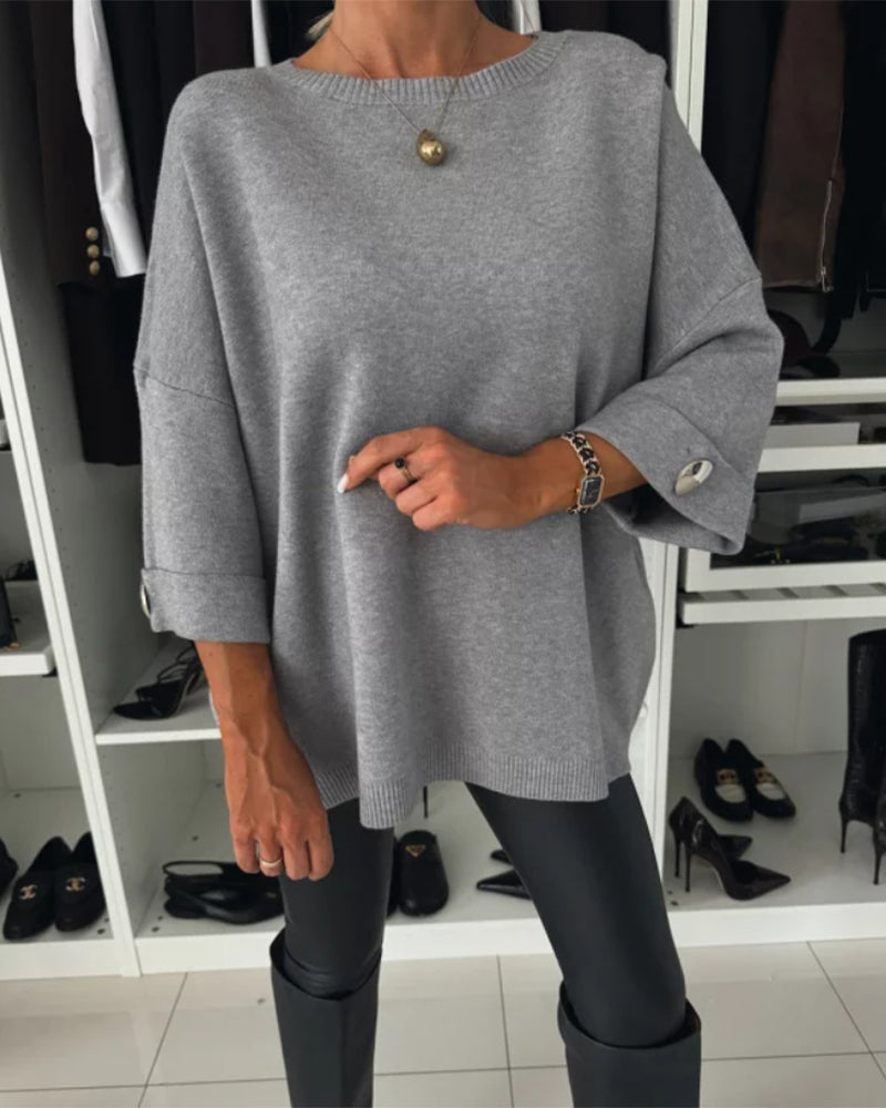 Valencia™ – Elegant Knit Blouse