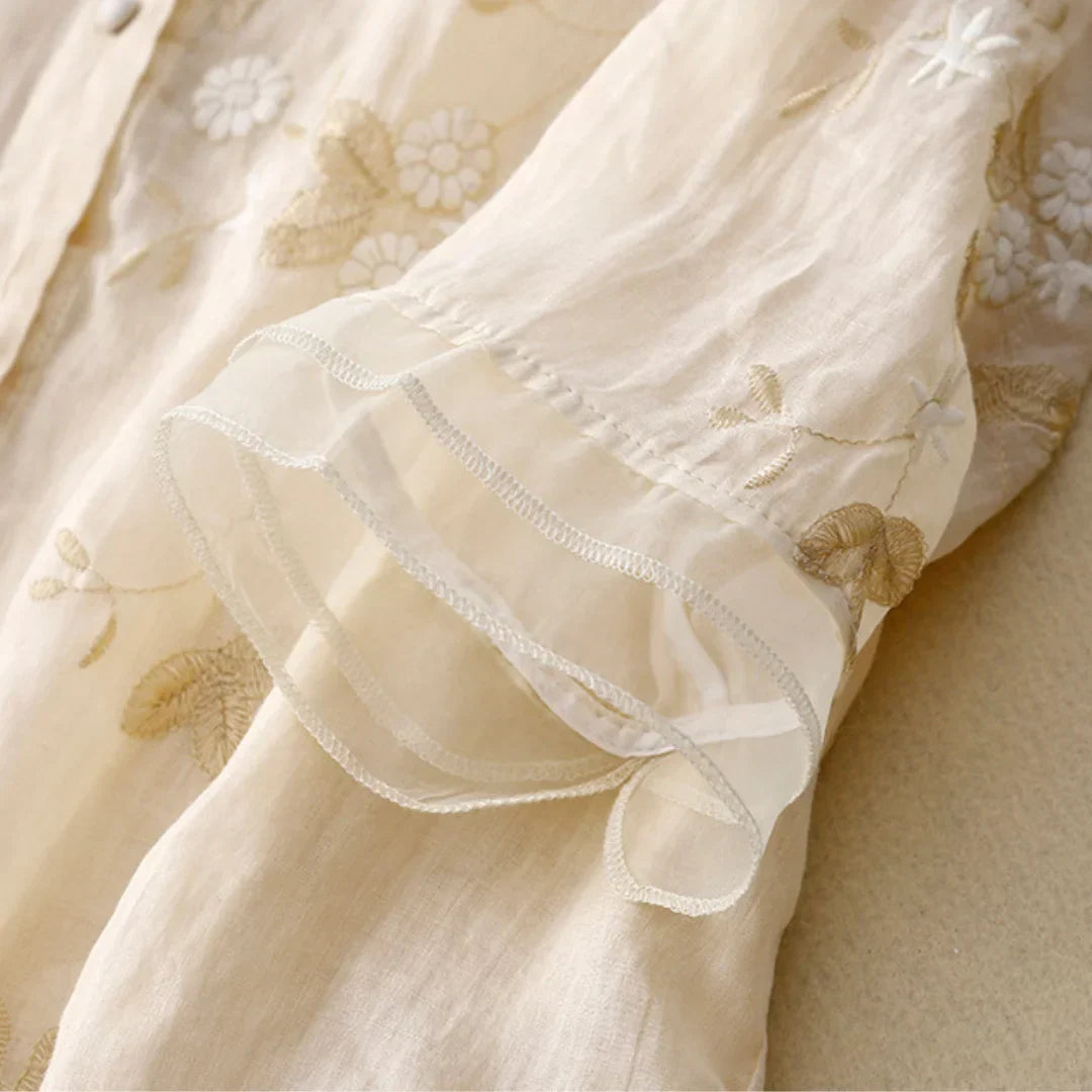 Seraphina™ | Elegant Embroidered Top