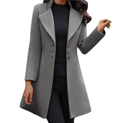 Ariana™ - Custom-Fit Long Button-Down Coat