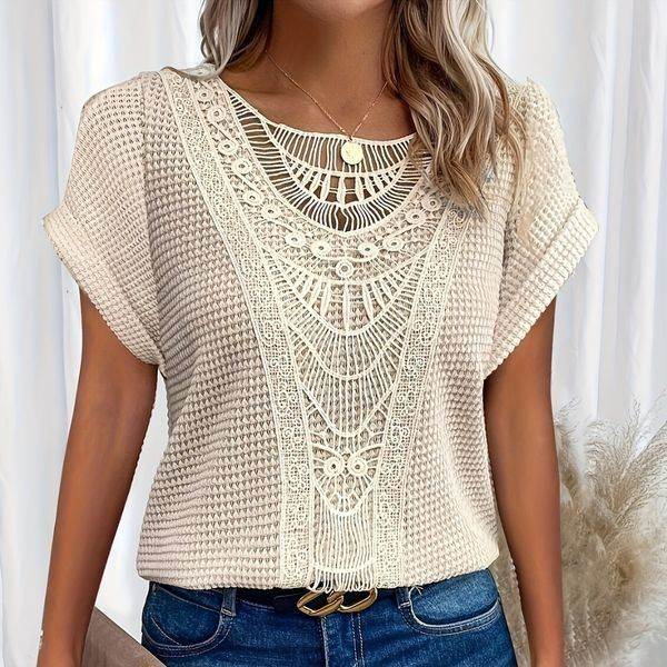 ELLA™ Lace Elegance Tee