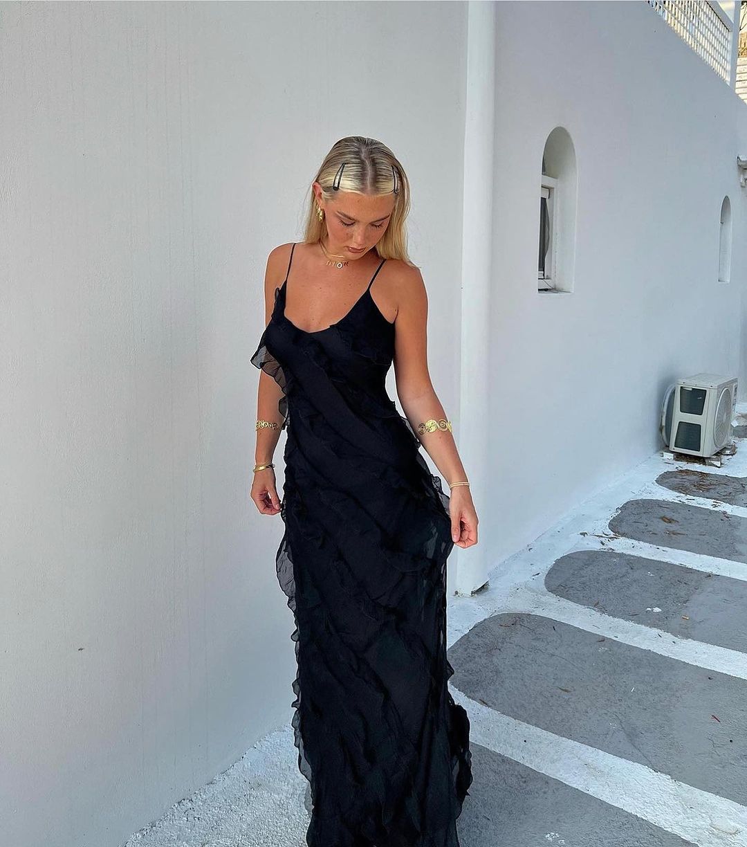 Ruffled Dress by Mara