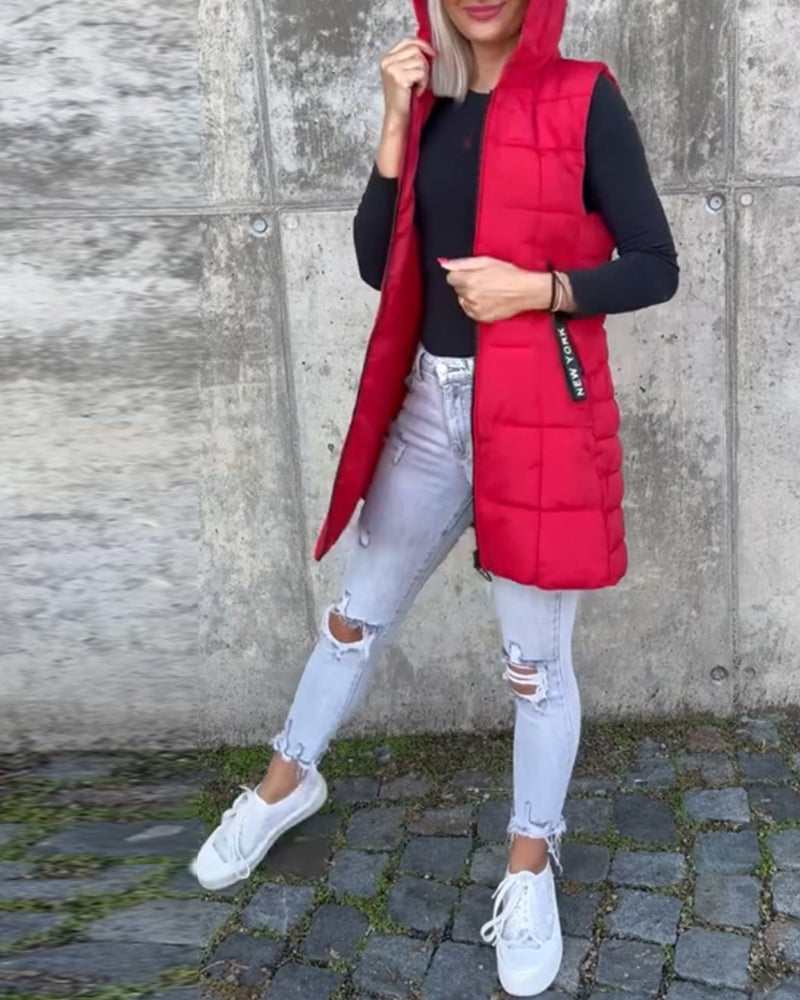 Nova™ - Quilted Hooded Vest for Urban Style