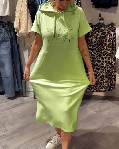 Serenity Hoodie Dress by Sophie