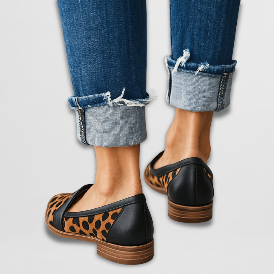 Nadine - Suede Slip-On Loafers