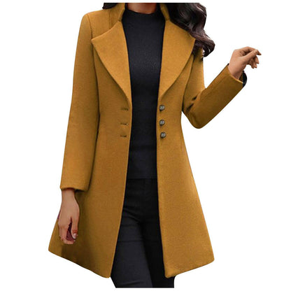 Ariana™ - Custom-Fit Long Button-Down Coat