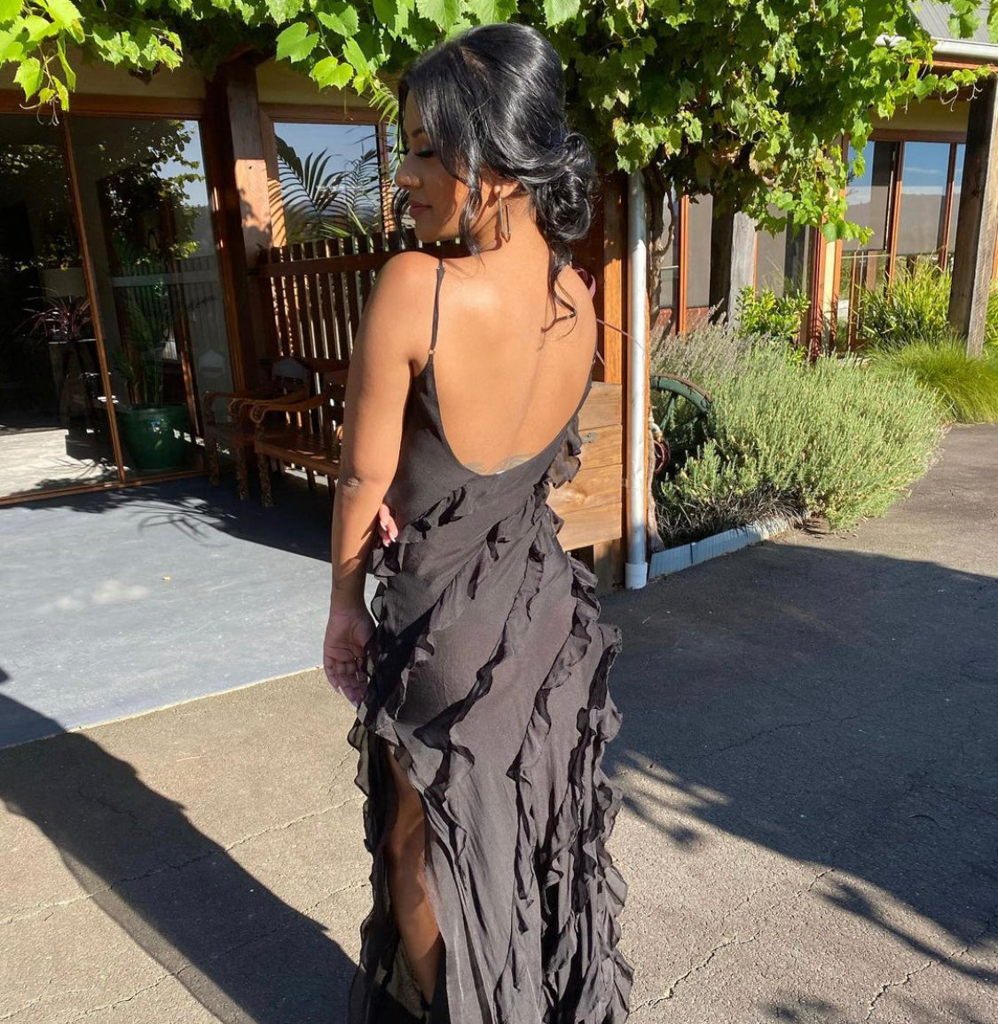 Ruffled Dress by Mara