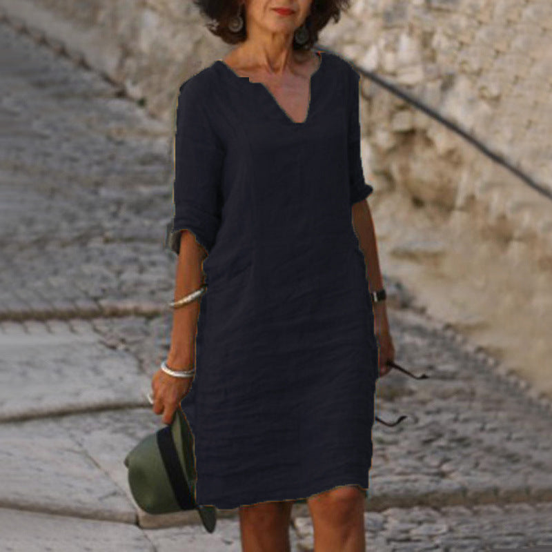 Chloe's™ Graceful Minimalist Dress