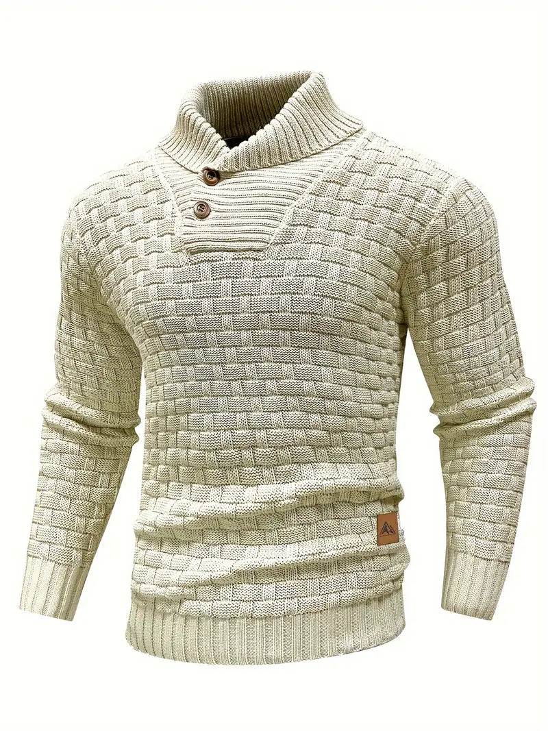 Saxon™ - Wooden Grain Sweater