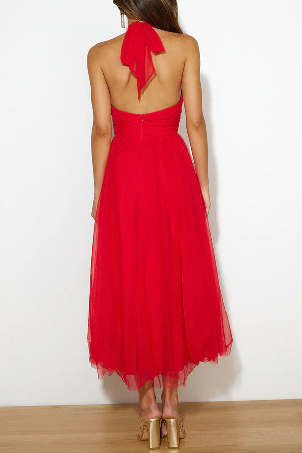 Mavy - Maxi Dress with Skirt