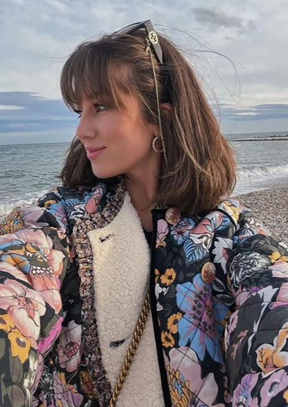 Luna | Retro Floral Jacket