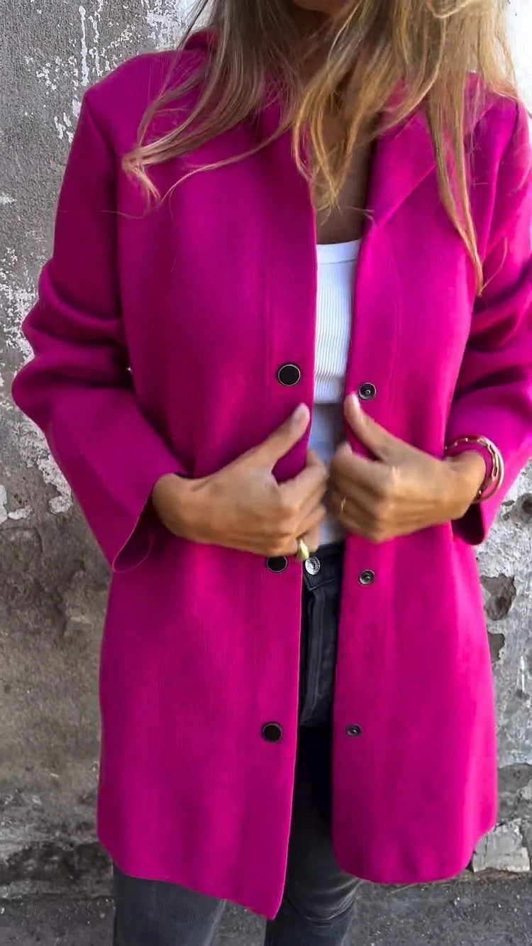 Harper | Comfy Button-Up Hoodie
