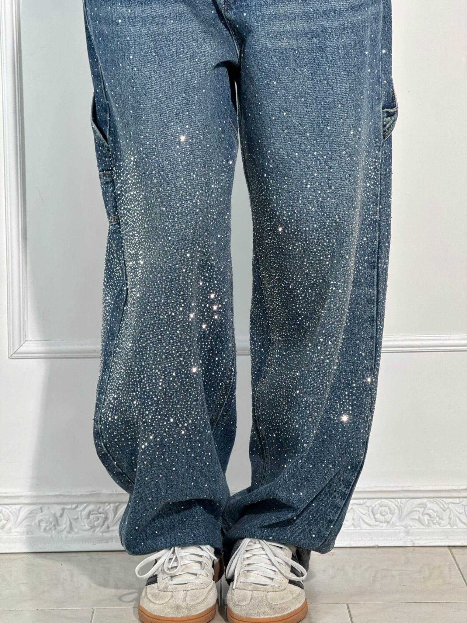 Celeste™ Diamond-Studded Trousers