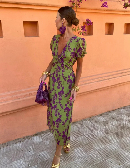 Soraya™ | Floral Print Summer Dress